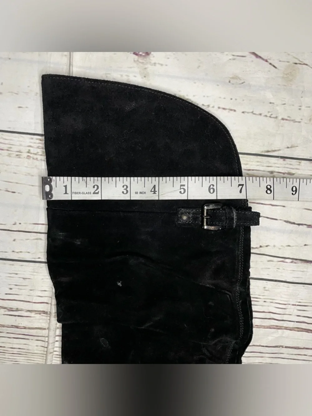 Boutique 9 Black Over-the-Knee Suede Riding Boots